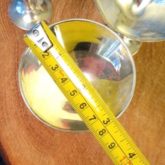 Rare Zodax Metal Aperitif Glasses - Picture 5 of 9